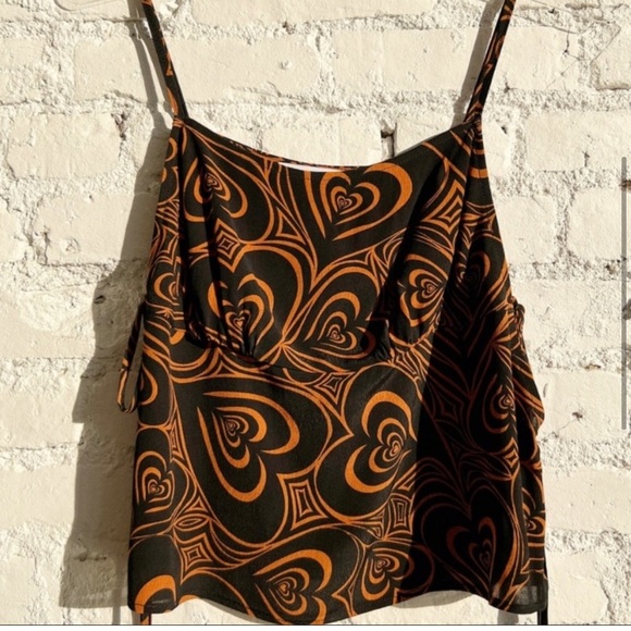 Lisa Says Gah Buffy Tank Wild Hearts. NWT - Picture 2 of 5